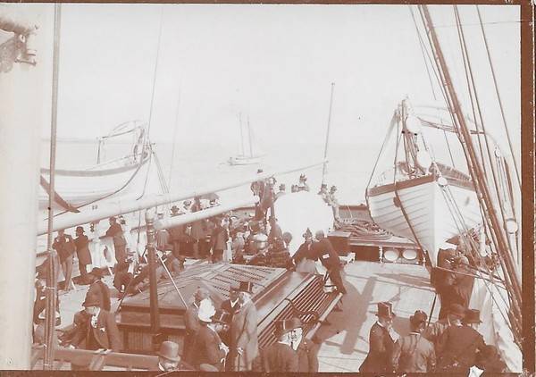 Passenger deck of the Mexican, the ship that Hannah and Sidney John Hawke might have sailed on